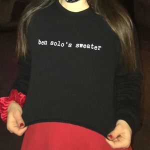 Cropped longsleeve Star Wars Ben Solo’s Sweater crewneck